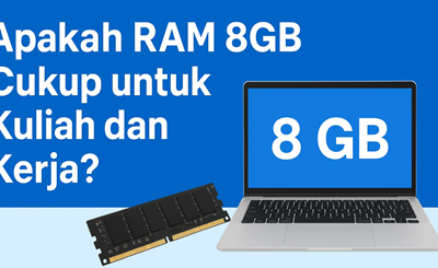 Apakah RAM 8GB Cukup untuk Kuliah dan Kerja?