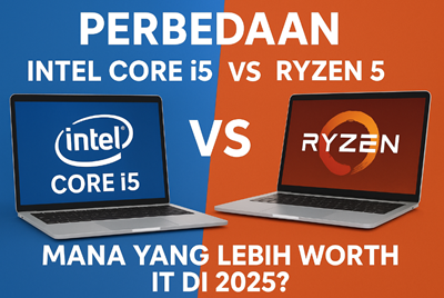 Perbedaan Intel Core i5 vs Ryzen 5: Mana yang Lebih Worth It di 2025?